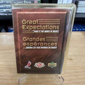 1995-96 Upper Deck NHLPA Post Cereal Great Expectations set Gretzky Roy Brodear
